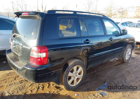 2006 Toyota Highlander Limited V6 z USA, uszkodzony, nr VIN JTEEP21A560154583